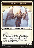 Magic the Gathering Card - Angel of Sanctions - MTG Circle