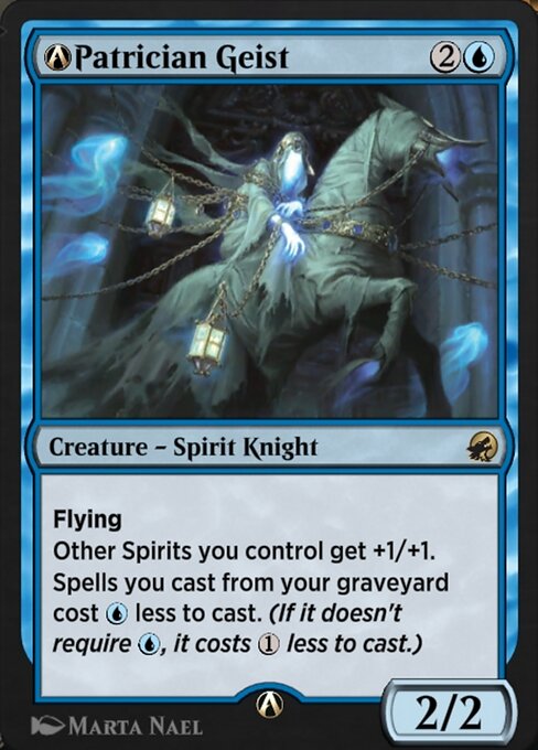 Magic the Gathering Card - A-Patrician Geist - MTG Circle