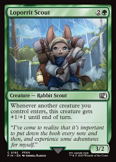 Magic the Gathering Card - Loporrit Scout - MTG Circle
