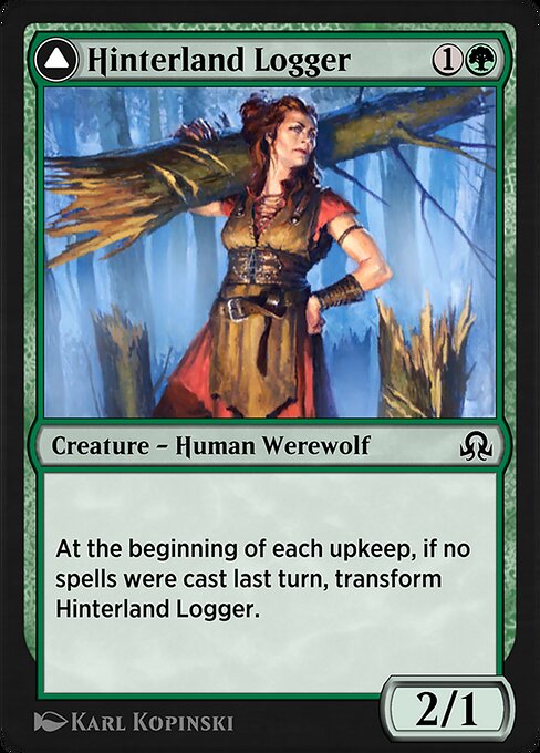 Magic the Gathering Card - Hinterland Logger - MTG Circle