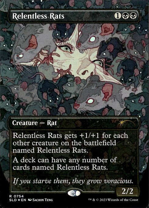 Magic the Gathering Card - Relentless Rats - MTG Circle