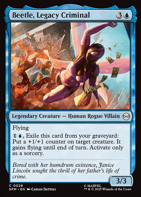 Magic the Gathering Card - Beetle, Legacy Criminal - MTG Circle
