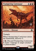 Magic the Gathering Card - Trumpeting Carnosaur - MTG Circle