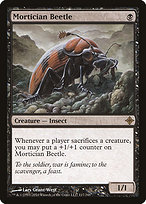 Magic the Gathering Card - Mortician Beetle - MTG Circle