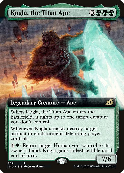 Magic the Gathering Card - Kogla, the Titan Ape - MTG Circle