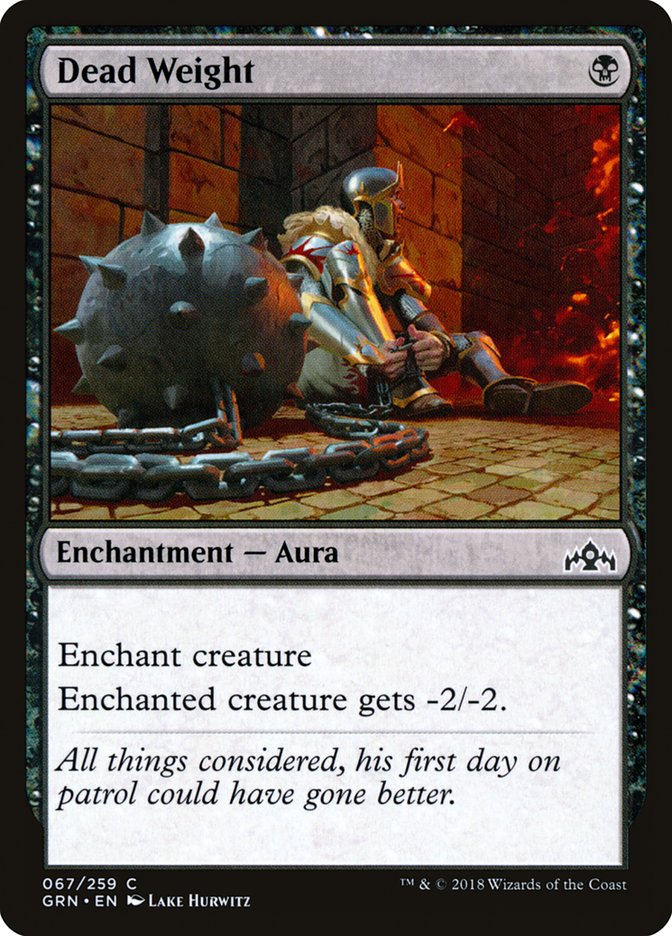 Magic the Gathering Card - Dead Weight - MTG Circle