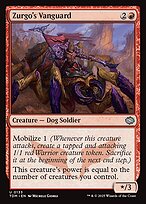 Magic the Gathering Card - Zurgo's Vanguard - MTG Circle