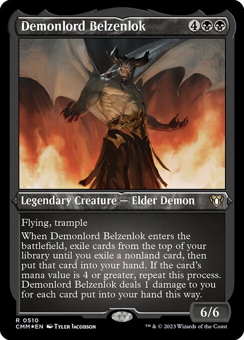 Magic the Gathering Card - Demonlord Belzenlok - MTG Circle