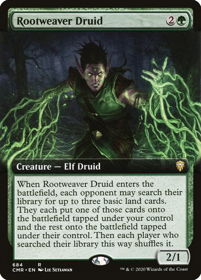 Magic the Gathering Card - Rootweaver Druid - MTG Circle
