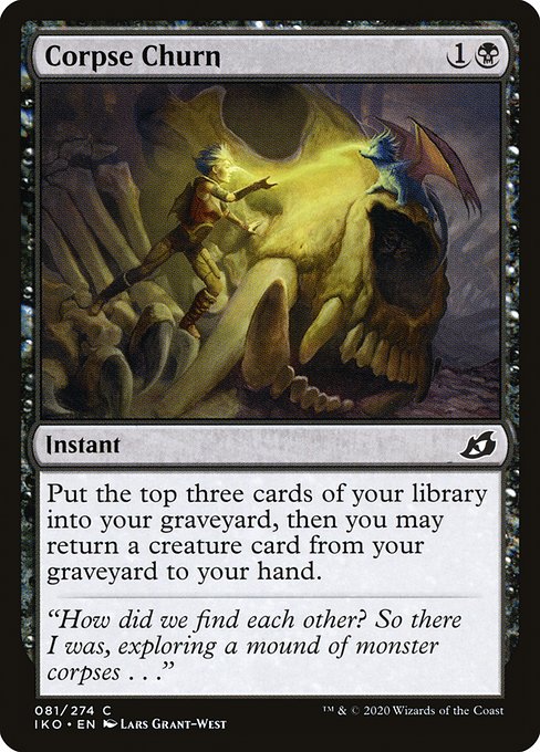 Magic the Gathering Card - Corpse Churn - MTG Circle