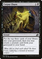 Magic the Gathering Card - Corpse Churn - MTG Circle