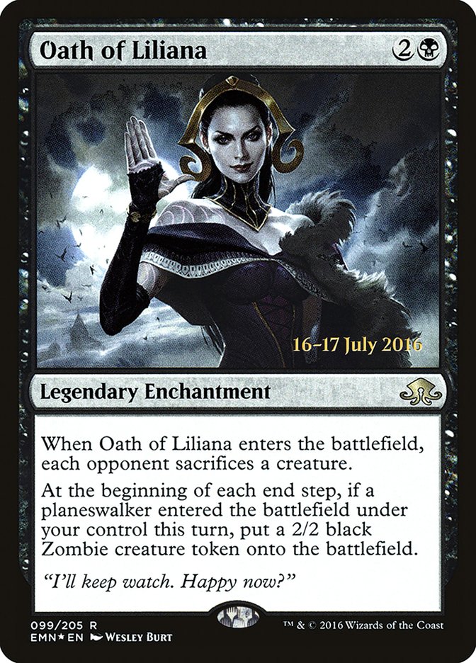 Magic the Gathering Card - Oath of Liliana - MTG Circle