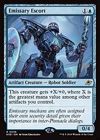 Magic the Gathering Card - Emissary Escort - MTG Circle