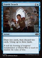 Magic the Gathering Card - Frantic Search - MTG Circle