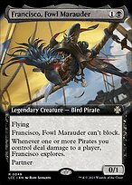 Magic the Gathering Card - Francisco, Fowl Marauder - MTG Circle