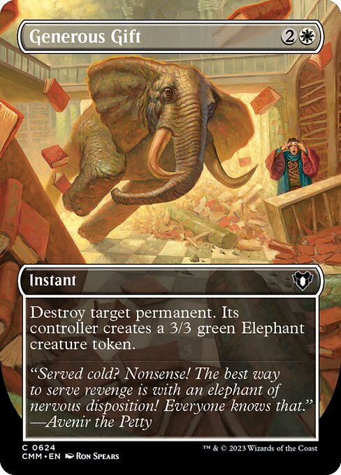 Magic the Gathering Card - Generous Gift - MTG Circle