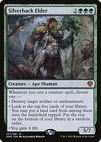 Magic the Gathering Card - Silverback Elder - MTG Circle