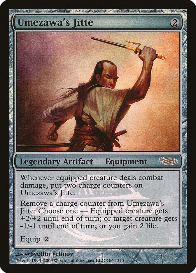 Magic the Gathering Card - Umezawa's Jitte - MTG Circle