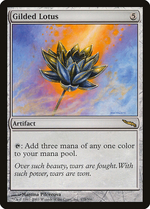Magic the Gathering Card - Gilded Lotus - MTG Circle