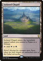 Magic the Gathering Card - Isolated Chapel - MTG Circle