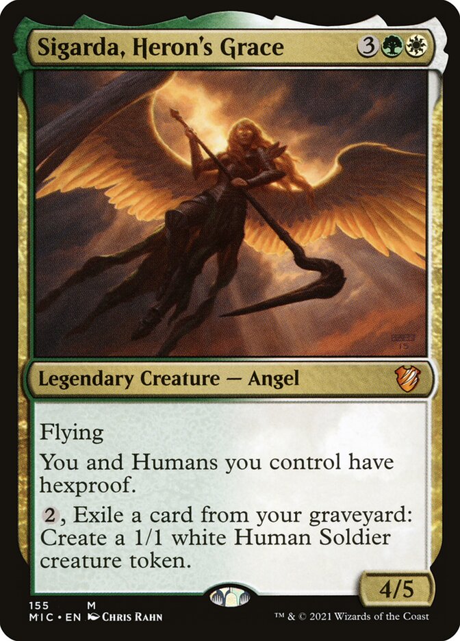 Magic the Gathering Card - Sigarda, Heron's Grace - MTG Circle