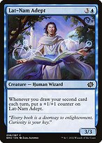 Magic the Gathering Card - Lat-Nam Adept - MTG Circle
