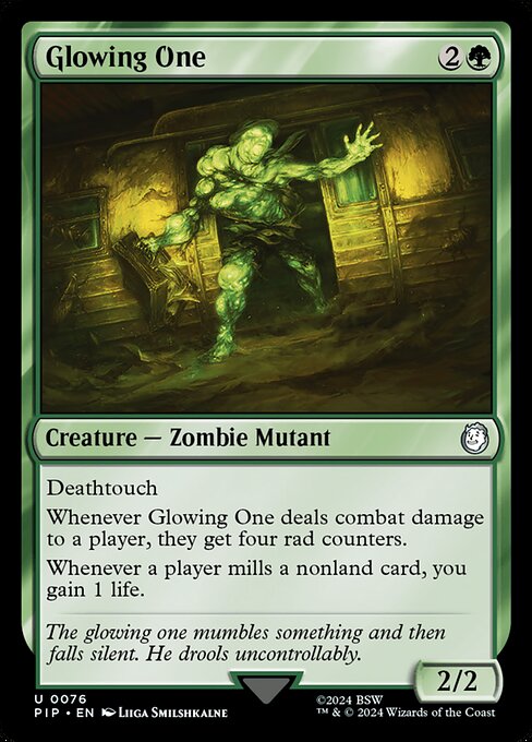 Magic the Gathering Card - Glowing One - MTG Circle