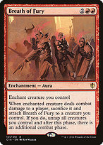 Magic the Gathering Card - Breath of Fury - MTG Circle