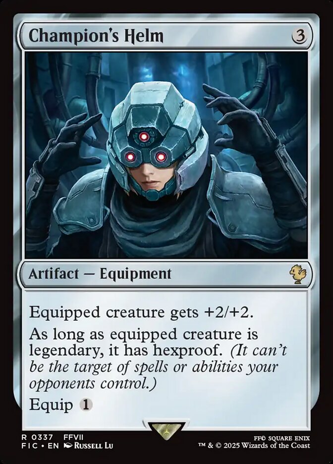 Magic the Gathering Card - Champion's Helm - MTG Circle