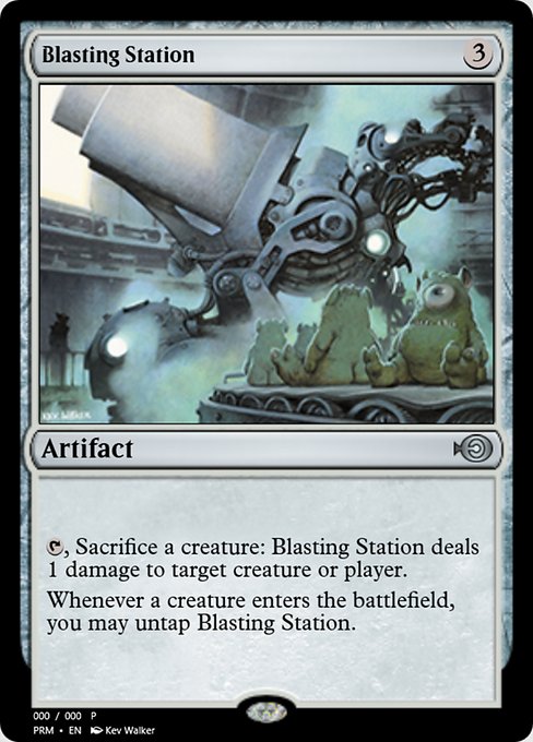 Magic the Gathering Card - Blasting Station - MTG Circle