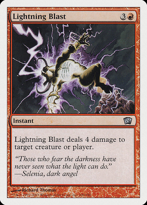Magic the Gathering Card - Lightning Blast - MTG Circle
