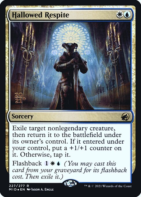Magic the Gathering Card - Hallowed Respite - MTG Circle