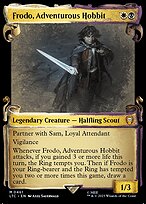 Magic the Gathering Card - Frodo, Adventurous Hobbit - MTG Circle