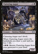 Magic the Gathering Card - Clattering Augur - MTG Circle