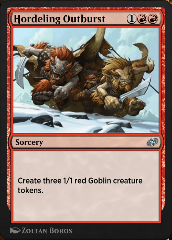 Magic the Gathering Card - Hordeling Outburst - MTG Circle