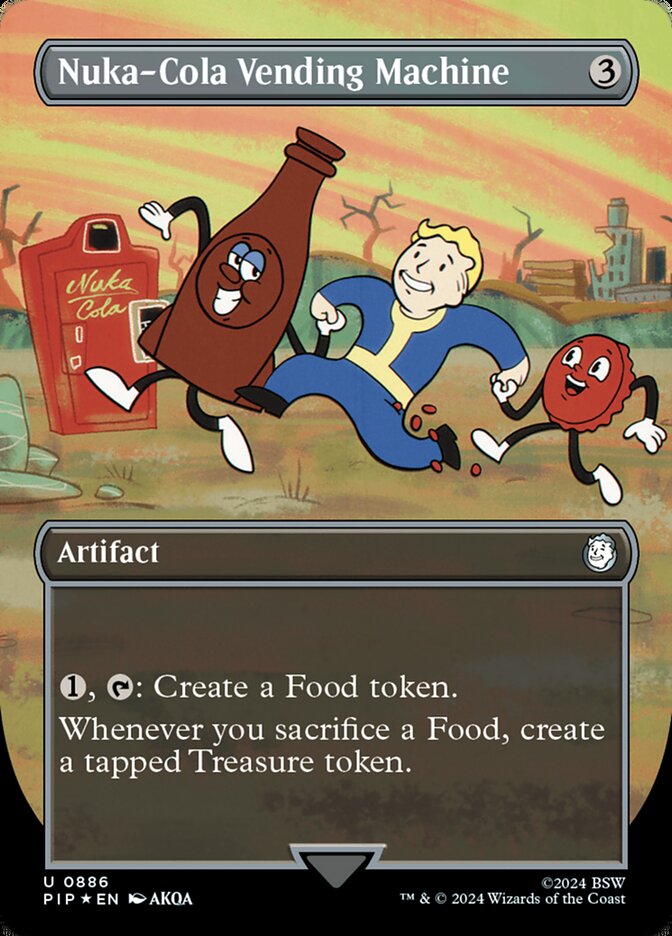 Magic the Gathering Card - Nuka-Cola Vending Machine - MTG Circle