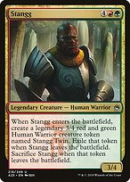 Magic the Gathering Card - Stangg - MTG Circle