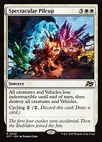 Magic the Gathering Card - Spectacular Pileup - MTG Circle