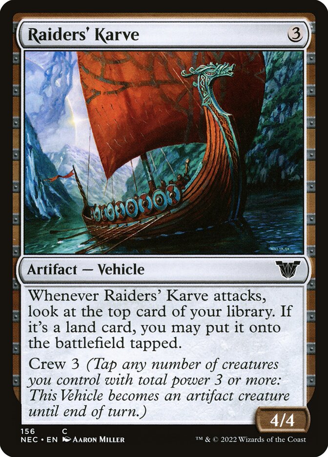 Magic the Gathering Card - Raiders' Karve - MTG Circle
