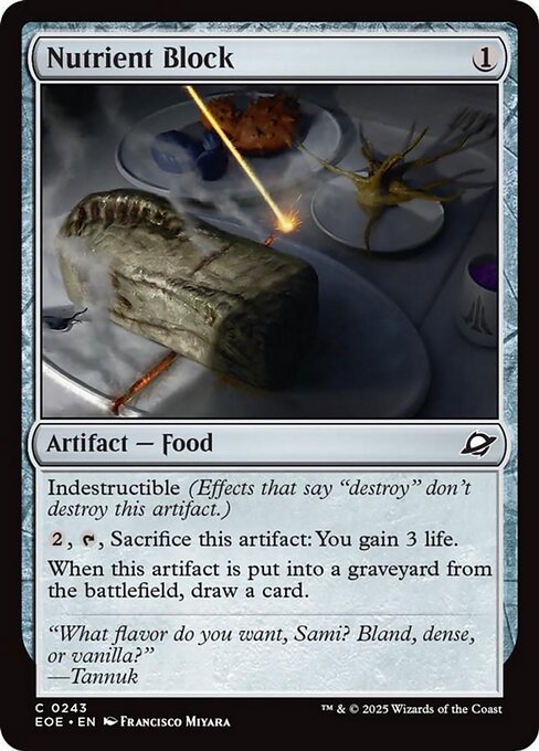 Magic the Gathering Card - Nutrient Block - MTG Circle