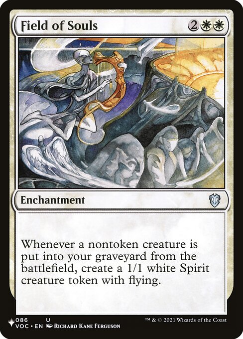 Magic the Gathering Card - Field of Souls - MTG Circle