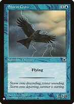 Magic the Gathering Card - Storm Crow - MTG Circle