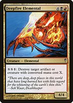 Magic the Gathering Card - Deepfire Elemental - MTG Circle