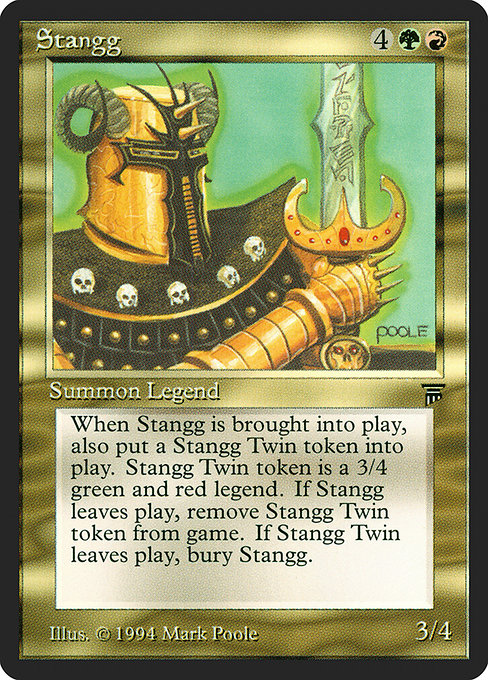 Magic the Gathering Card - Stangg - MTG Circle