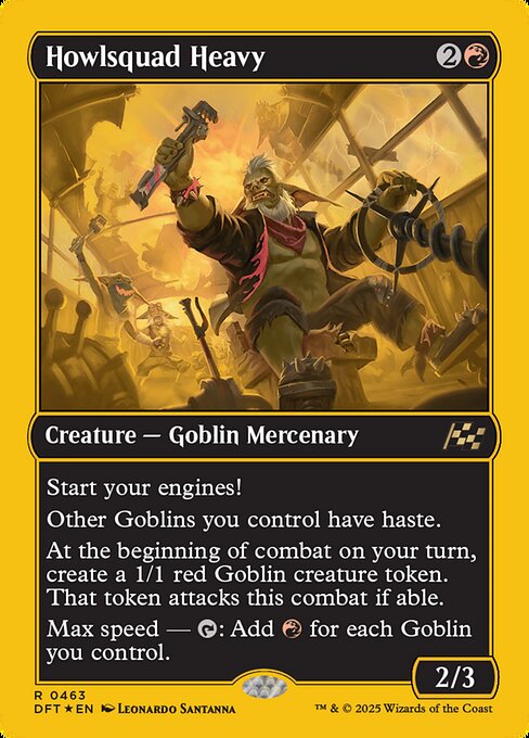 Magic the Gathering Card - Howlsquad Heavy - MTG Circle