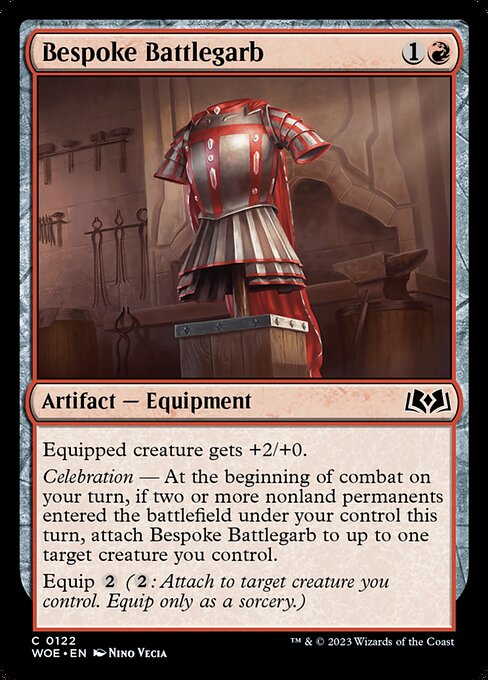Magic the Gathering Card - Bespoke Battlegarb - MTG Circle