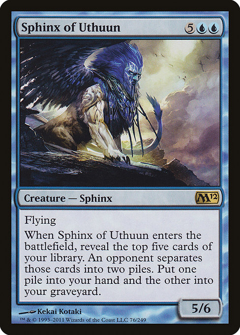 Magic the Gathering Card - Sphinx of Uthuun - MTG Circle
