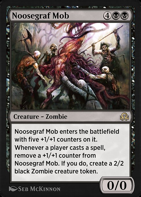 Magic the Gathering Card - Noosegraf Mob - MTG Circle