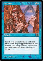 Magic the Gathering Card - Intuition - MTG Circle