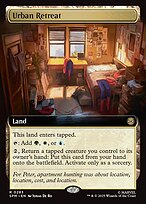 Magic the Gathering Card - Urban Retreat - MTG Circle